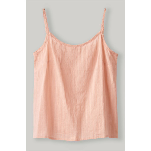 Adjustable Straps Cami - Peach sand