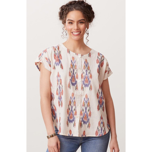 Savya Top - Natural/Multi