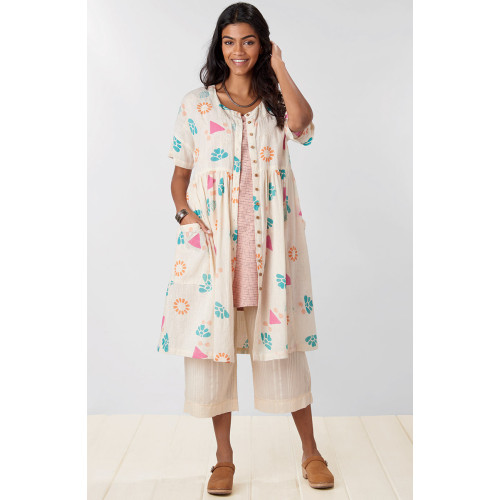 Sushma Dress - Natural/Multi