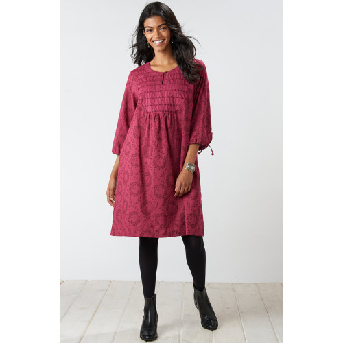 Neerja Organic Dress - Cranberry