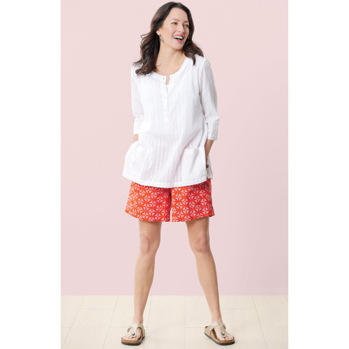 Aksa Pull-On Shorts - Carrot