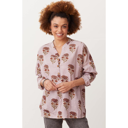 Manipur Tunic - Lilac