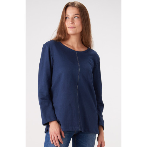 Jaanya Tee - Bright navy Jaanya Tee - Bright navy