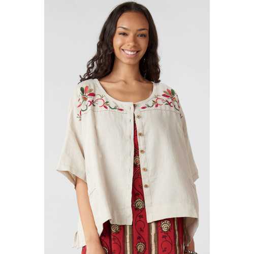 Deeksha Top - Flax Deeksha Top - Flax